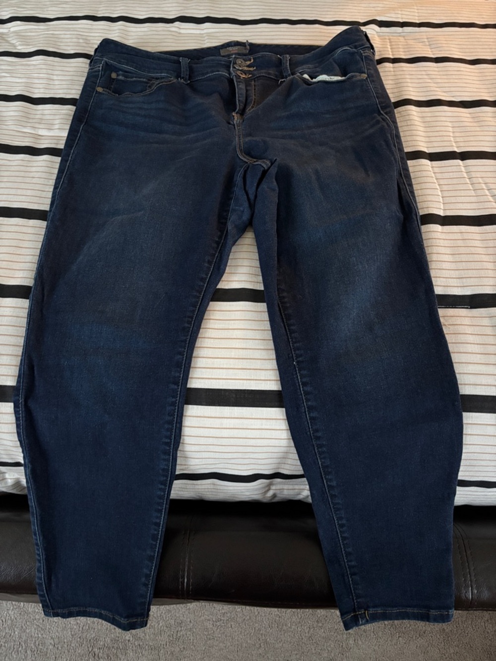 torrid Dark Blue Skinny Jeans